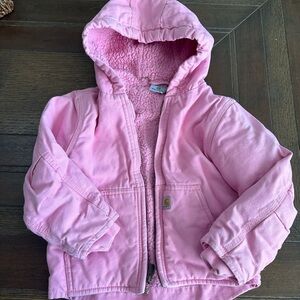 Cathartt Jacket, pink, size SSX (4-5)
